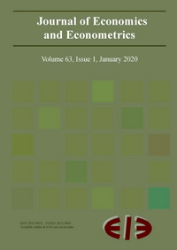 JEE 2020-01 Journal of Economics and Econometrics Volume 63, Issue 1, January 2020